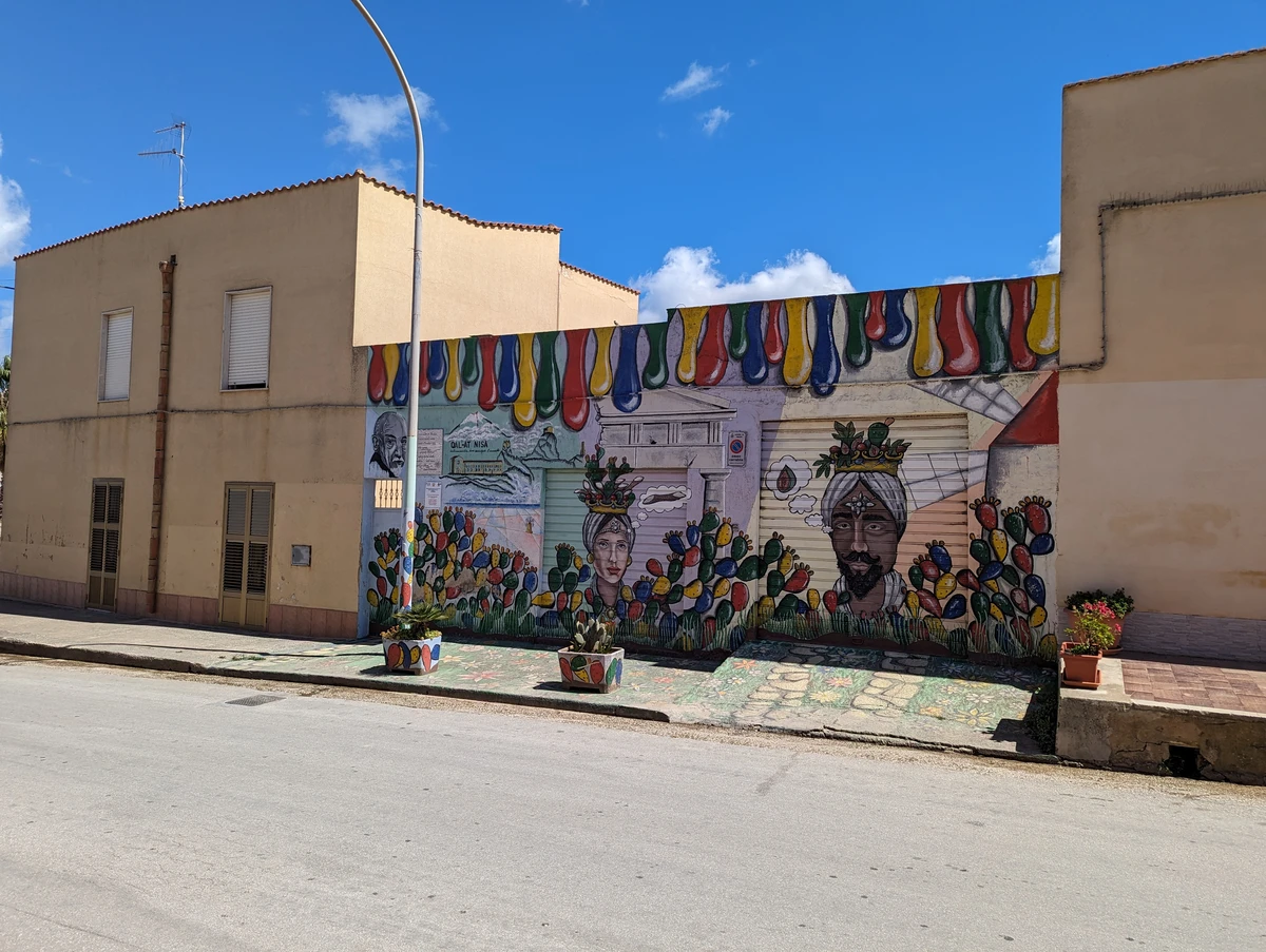 Murales di Dattilo - Vista Centrale lontana