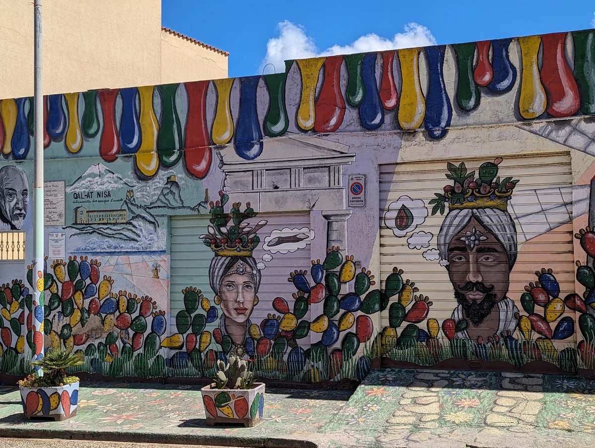 Murales di Dattilo - Vista Laterale